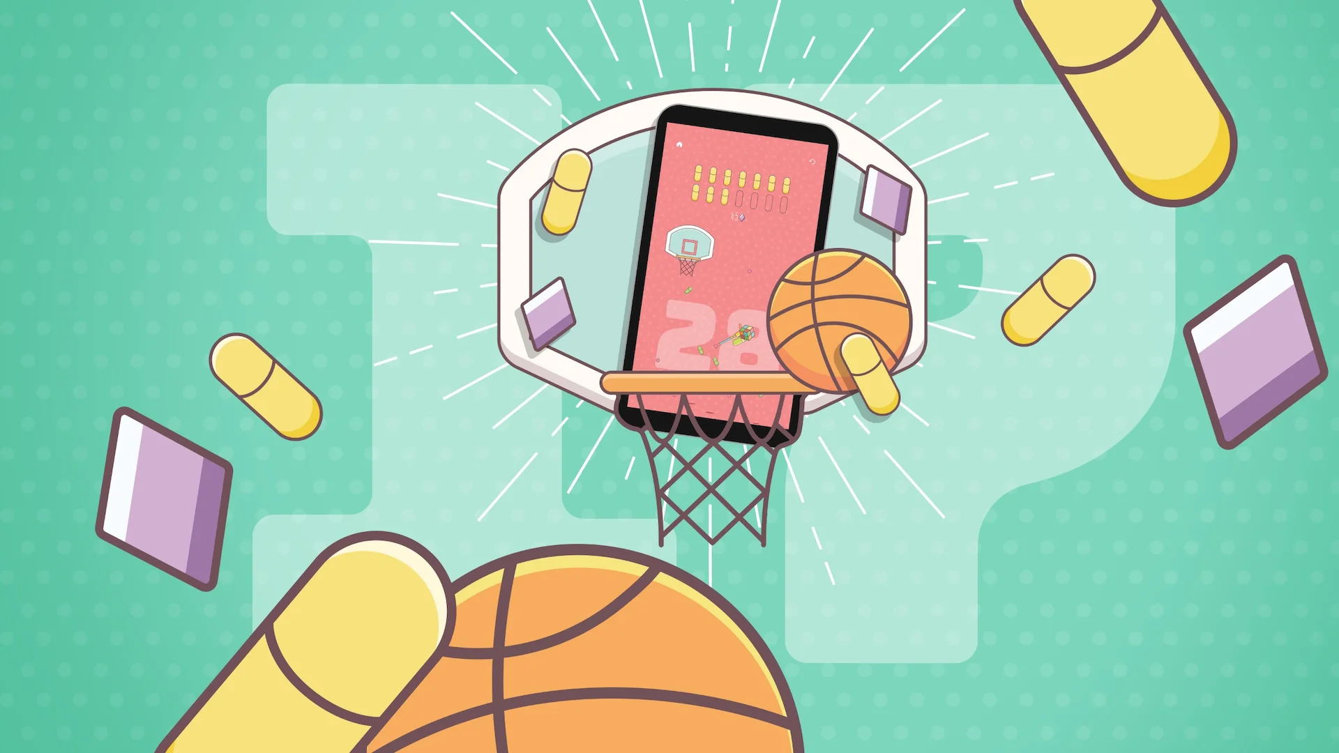 Shooting Hoops | Mobile Game Included with Netflix