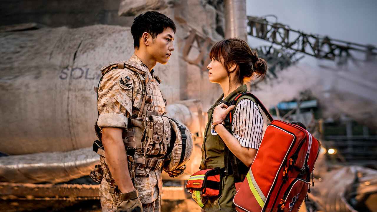 descendants of the sun english version netflix