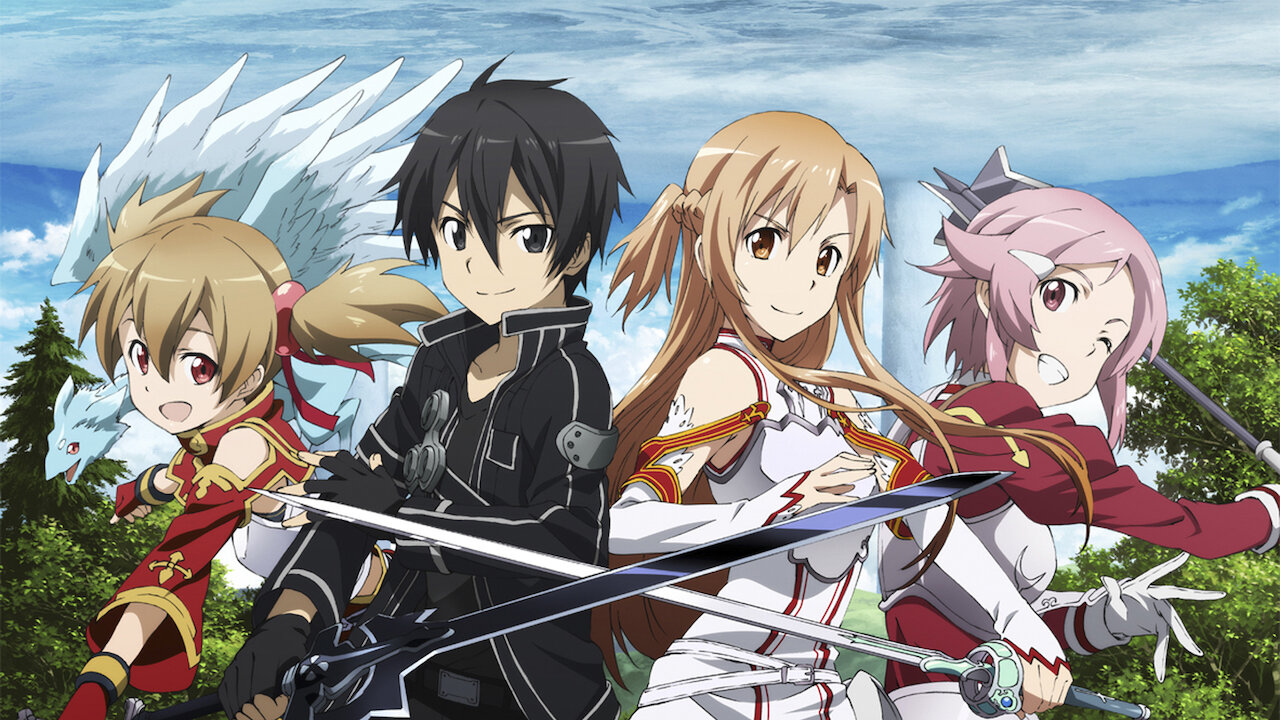 what seasons of sword art online are on netflix