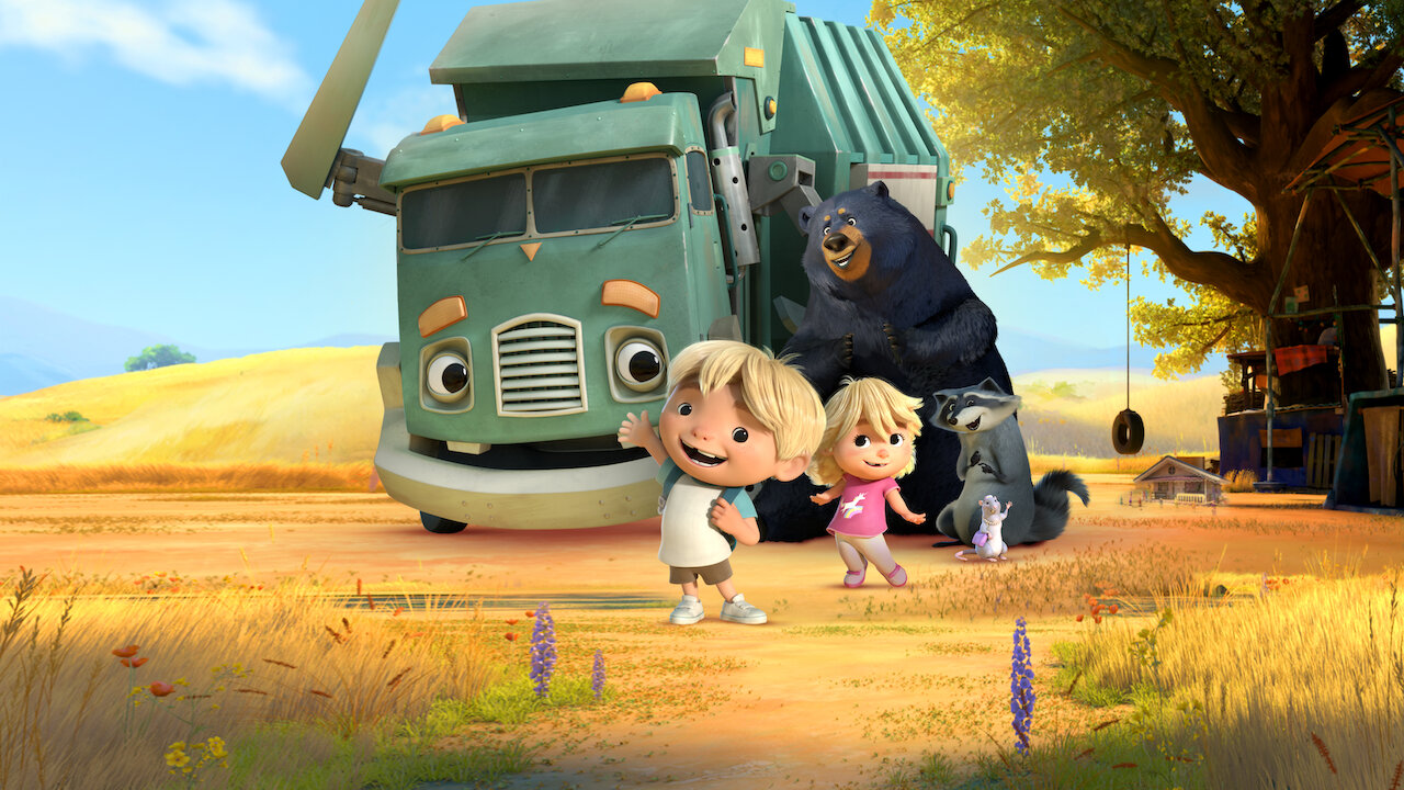 trash truck cartoon netflix