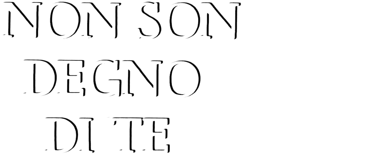 Non son degno di te Netflix